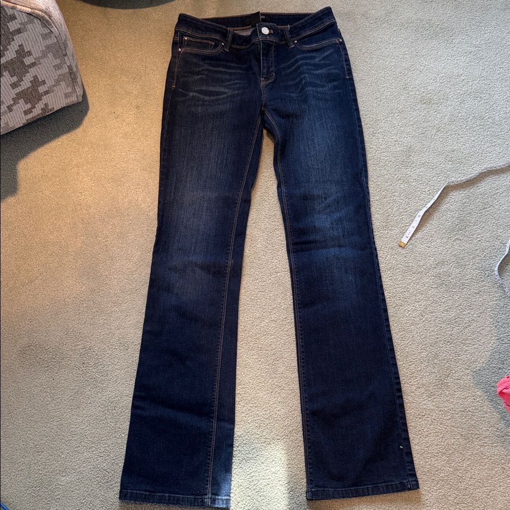 WHBM Boot Leg Jeans size 2 Regular Length